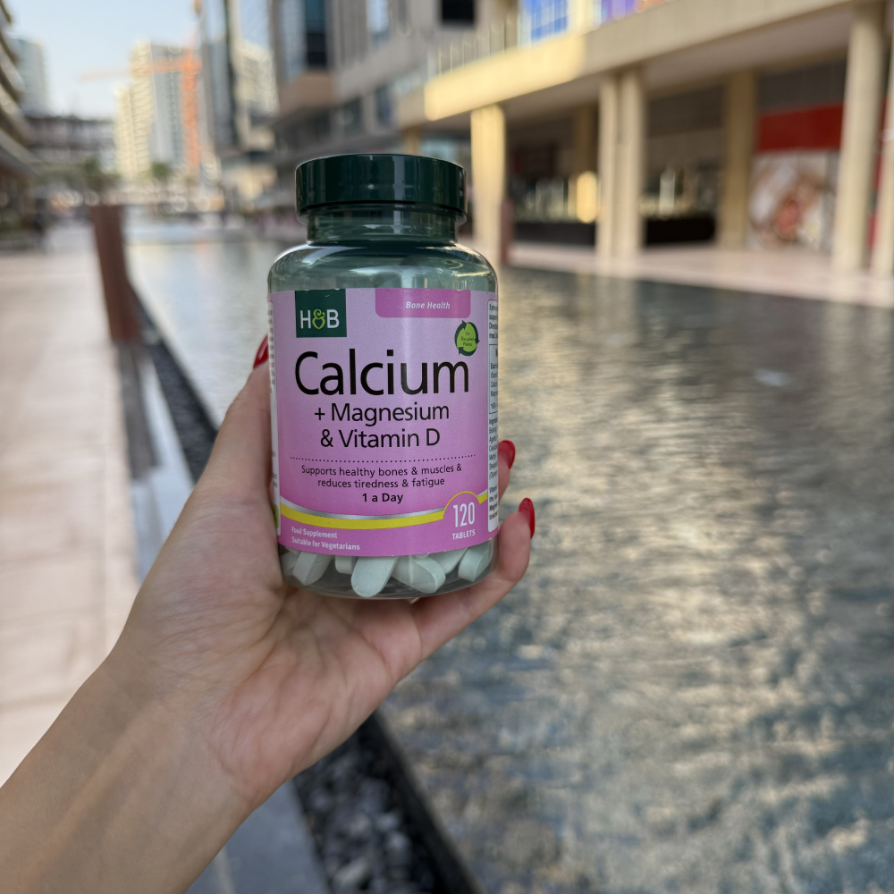 IMG_3757 قرص کلسیم، منیزیم، ویتامین D و زینک H&B