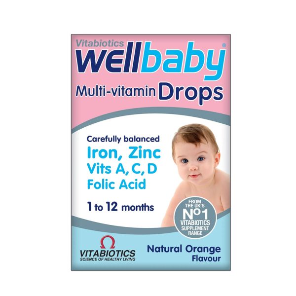قطره ی مولتی ویتامین (wellbaby)