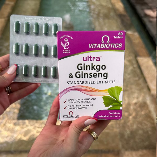 قرص جینکو و جینسینگ Vitabiotics