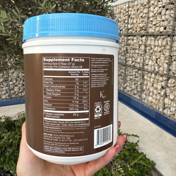 پودر کلاژن ویتال شکلاتی Vital Proteins