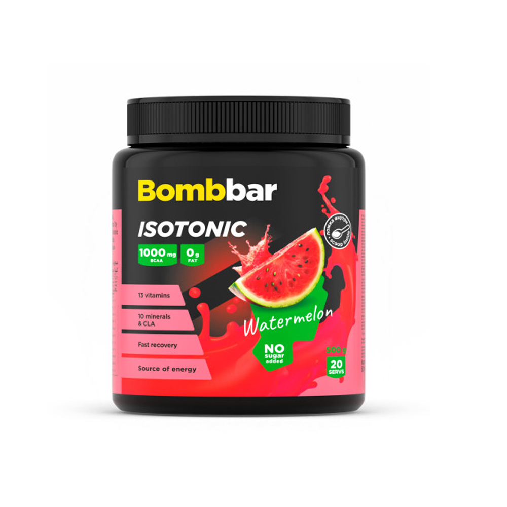 پودر-ایزوتونیک-با-طعم-هندوانه-Bombbar پودر ایزوتونیک با طعم هندوانه Bombbar