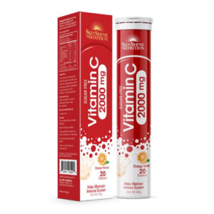 قرص جوشان ویتامین C برند Sunshine