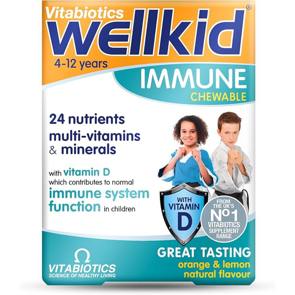 wellkid قرص جویدنی تقویت سیستم ایمنی wellkid